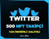 ⭐(GARANTİLİ) TWİTTER 500 NFT TAKİPÇİ⭐