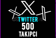 ⭐️GARANTİLİ⭐️ Twitter 500 Gerçek Takipçi