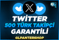 ⭐[GARANTİLİ] TWİTTER 500 TÜRK TAKİPÇİ ⭐