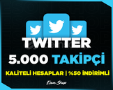 ⭐(GARANTİLİ) TWİTTER 5.000 GERÇEK TAKİPÇİ⭐