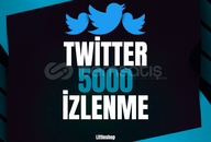⭐(GARANTİLİ) TWİTTER 5.000 İZLENME