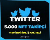 ⭐(GARANTİLİ) TWİTTER 5.000 NFT TAKİPÇİ⭐
