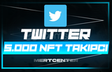 ⭐[GARANTİLİ] TWİTTER 5.000 NFT TAKİPÇİ⭐