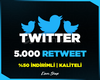 ⭐(GARANTİLİ) TWİTTER 5.000 RETWEET⭐