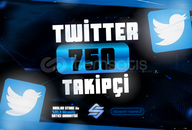 ⭐[GARANTİLİ]Twitter 750 takipçi