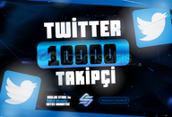 ⭐[GARANTİLİ]Twitter 10000 takipçi