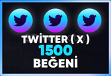 ⚡ [ GARANTİLİ ] TWİTTER ( X ) 1500 BEĞENİ ⚡