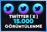 ⚡ [ GARANTİLİ ] TWİTTER ( X ) 15.000 İZLEME ⚡