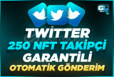 [GARANTİLİ] TWİTTER (X) 250 NFT-Crypto Takipçi