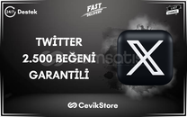 ⭐[GARANTİLİ] TWİTTER ( X ) 2.500 BEĞENİ⭐