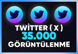 ⚡ [ GARANTİLİ ] TWİTTER ( X ) 35.000 İZLEME ⚡