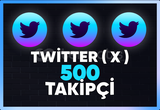 ⚡ [ GARANTİLİ ] TWİTTER ( X ) 500 TAKİPÇİ ⚡