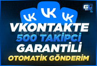 ⭐ [GARANTİLİ] VKONTAKTE 500 TAKİPÇİ ⭐