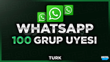 ⭐[GARANTİLİ] WHATSAPP 100 GRUP ÜYESİ TÜRK