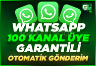 ⭐ [GARANTİLİ] WHATSAPP 100 KANAL ÜYE ⭐