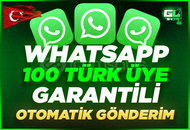 ⭐ [GARANTİLİ] WHATSAPP 100 TÜRK KANAL ÜYE ⭐