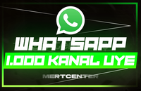 ⭐[GARANTİLİ] WHATSAPP 1.000 KANAL ÜYE⭐