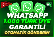 ⭐ [GARANTİLİ] WHATSAPP 1000 TÜRK KANAL ÜYE ⭐