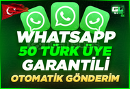 ⭐ [GARANTİLİ] WHATSAPP 50 TÜRK KANAL ÜYE ⭐