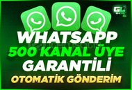 ⭐ [GARANTİLİ] WHATSAPP 500 KANAL ÜYE ⭐