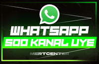 ⭐[GARANTİLİ] WHATSAPP 500 KANAL ÜYE⭐
