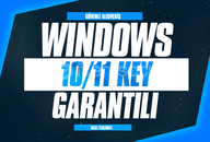 ⭐[GARANTİLİ] WİNDOWS 10/11 KEY