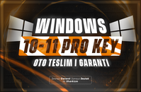 ✅GARANTILI✅ Windows 10/11 Pro Keyy