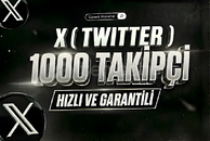 ✨ [GARANTİLİ] X ( TWITTER ) 1000 TAKİPÇİ ✨