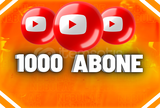 ⭐(GARANTİLİ) YOTUBE 1000 GERÇEK ABONE