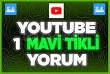 ⭐ Garantili Youtube 1 Türk Mavi Tikli Yorum! ⭐