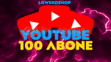 [GARANTİLİ] YOUTUBE 100 ABONE