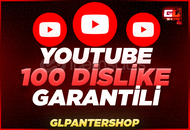 ⭐[GARANTİLİ] YOUTUBE 100 DİSLİKE ⭐