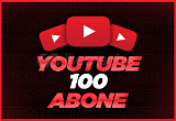 (GARANTİLİ) YouTube 100 Gerçek Abone