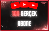 ⭐YOUTUBE 100 GERÇEK ABONE⭐