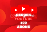 (Garantili) Youtube 100 Gerçek Abone