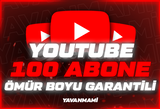 [Garantili] YouTube 100 Gerçek Abone