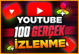 ⭐[Garantili] Youtube 100 Gerçek İzlenme ⭐