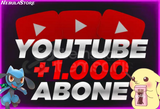 ⭐[GARANTİLİ] YOUTUBE 1000 ABONE⭐