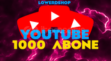 [GARANTİLİ] YOUTUBE 1000 ABONE