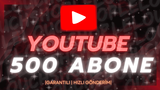 ⭐[GARANTİLİ!] YOUTUBE 1.000 ABONE