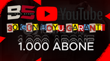 ⭐[GARANTİLİ] YOUTUBE 1.000 ABONE⭐