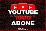 ⭐GARANTİLİ⭐ YOUTUBE 1000 ABONE 