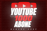 ⭐GARANTİLİ | YOUTUBE 1000 ABONE⭐