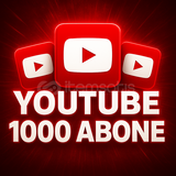 ⭐[GARANTİLİ] YOUTUBE 1.000 ABONE⭐
