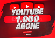 ⭐[ANINDA] YouTube 1000 Abone⭐