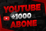 ⭐[GARANTİLİ] YouTube 1000 Abone ⭐