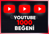 ⚡ [ GARANTİLİ ] YOUTUBE 1000 BEĞENİ ⚡