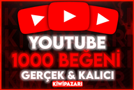 ⭐️ [GARANTİLİ] YOUTUBE 1000 BEĞENİ