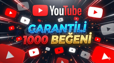 (GARANTİLİ) YOUTUBE 1000 BEĞENİ 