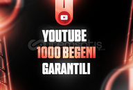 ⭐GARANTİLİ YOUTUBE 1000 BEĞENİ⭐